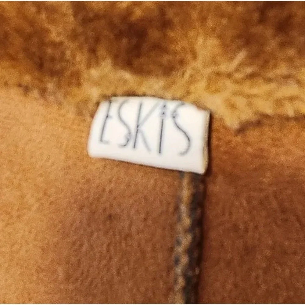 Eskis Winter Boots Womens‎ Size 8 Brown Faux Fur Lined Snow Boot Ladies Footwear